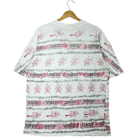 Vintage University Of Nevada Las Vegas Runnin' Rebels AOP Tee XL - Picture 5 of 7